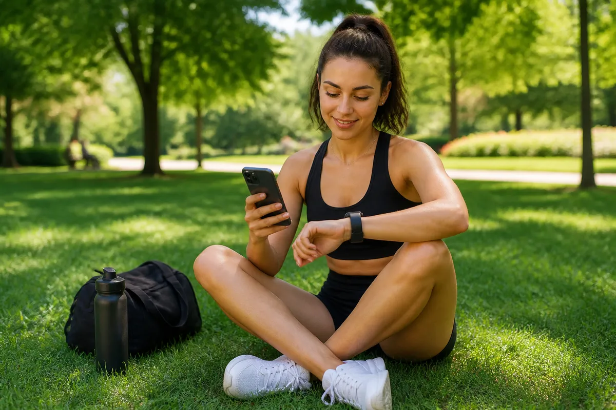 aplicație fitness smartwatch lifestyle digital femei