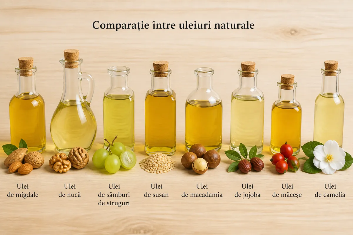 tipuri uleiuri de corp îngrijire piele vară