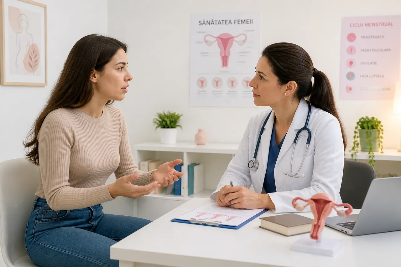 consult ginecologic pentru dureri menstruale