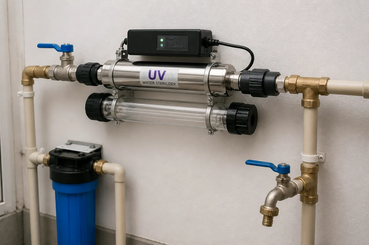 filtru UV pentru apa potabila din locuinta
