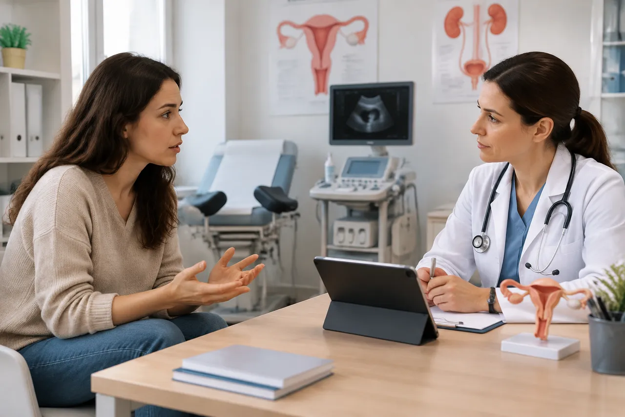 consultație pentru durere pelvină feminină