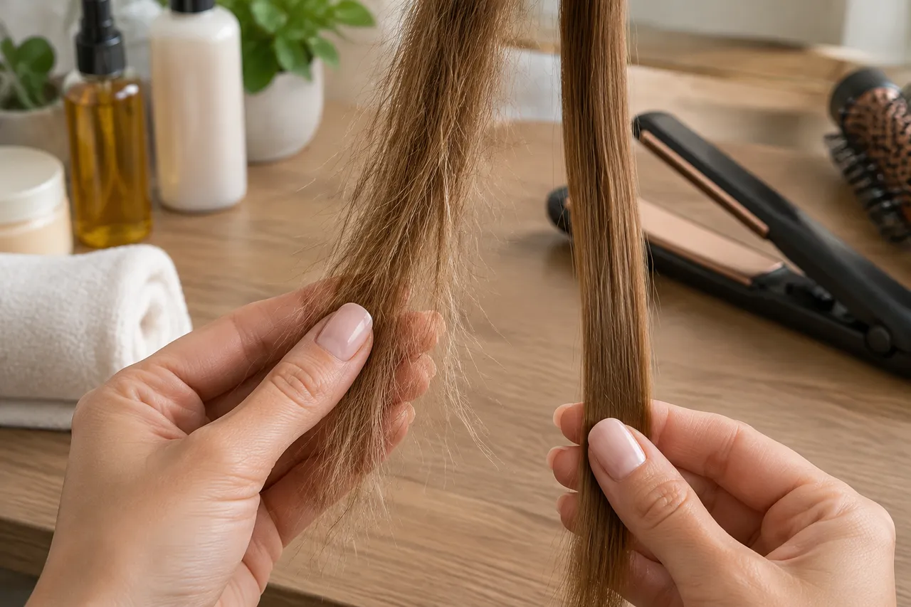 cuticulă deteriorată de folosirea repetată a plăcii