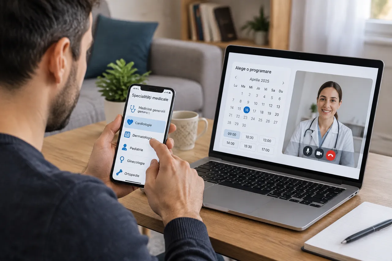 platformă de telemedicină în România pentru consultații medicale online