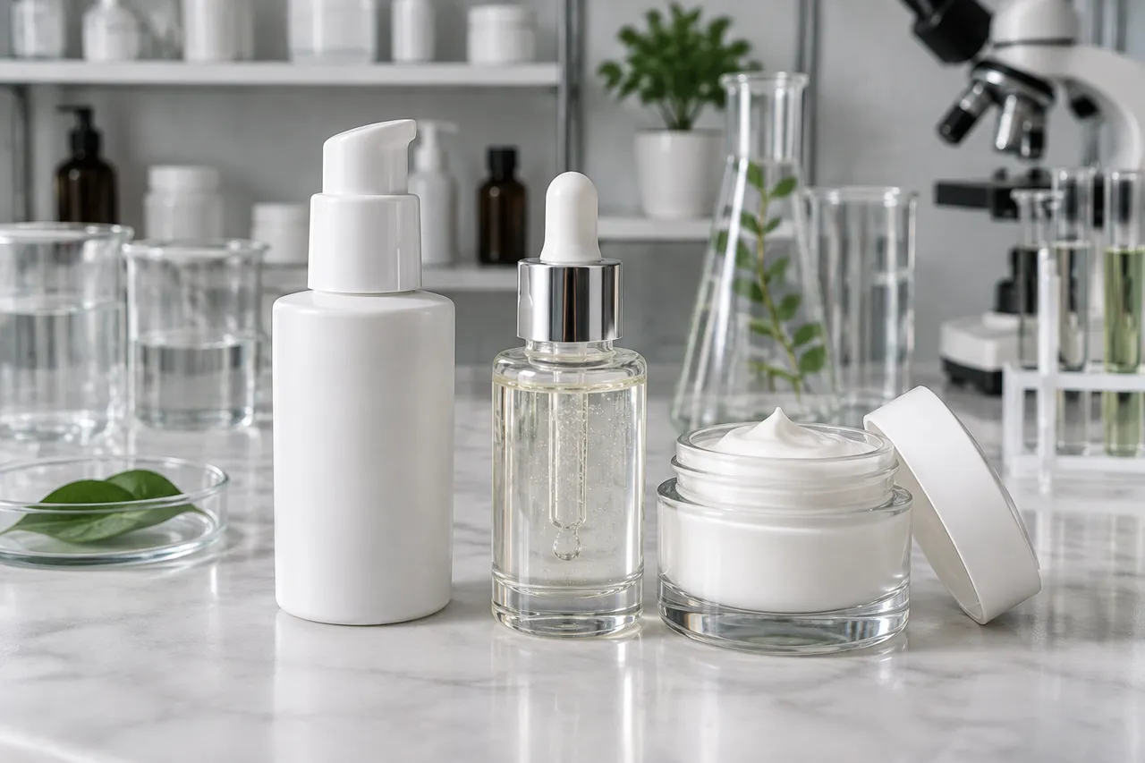 protecția formulei cosmetice împotriva aerului și luminii