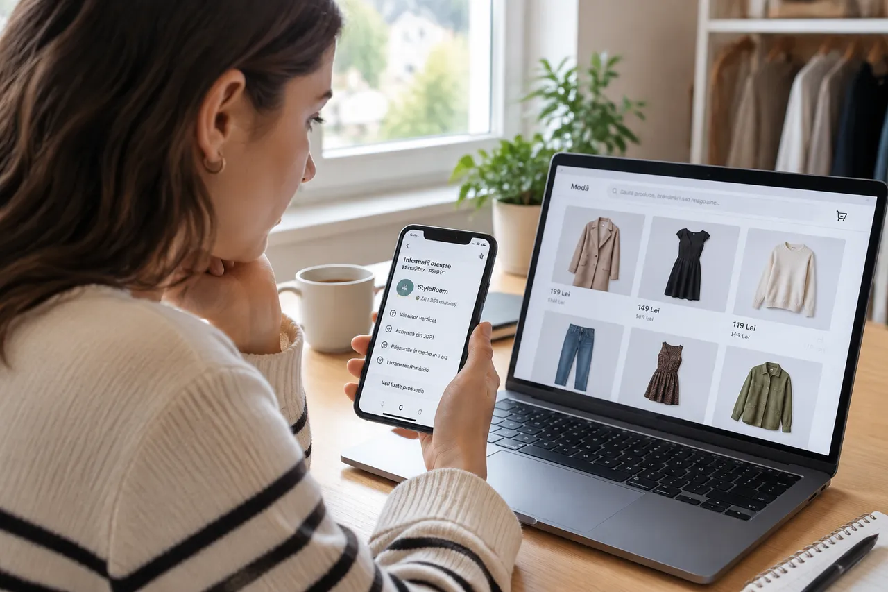 verificarea vânzătorului pe marketplace de modă